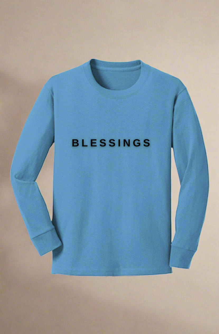 Blessings Long Sleeve Cotton Tee