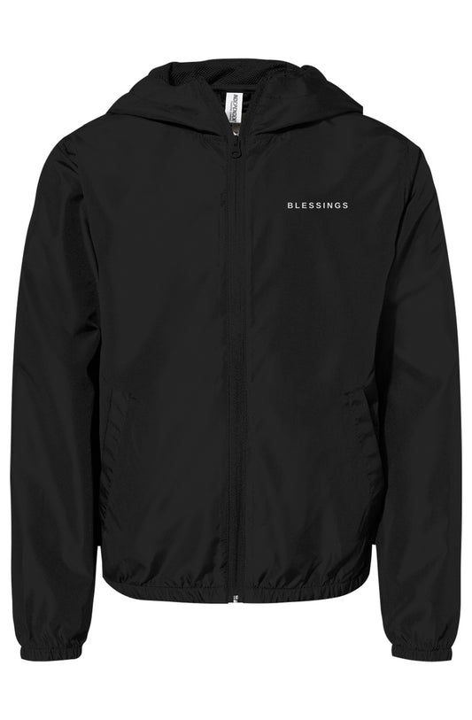 Youth Lightweight Windbreaker Full-Zip Jacket